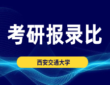 考研报录比：西安交通大学2015-2020年硕士研究生报录比