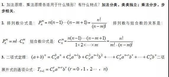 2021考研管综备考：管理类联考数学常用公式大盘点