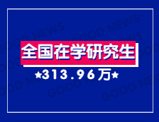 教育部发布：2020年全国在学研究生313.96万人