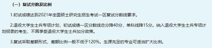 2021考研分数线：阜阳师范大学复试分数线_复试时间_国家线公布！