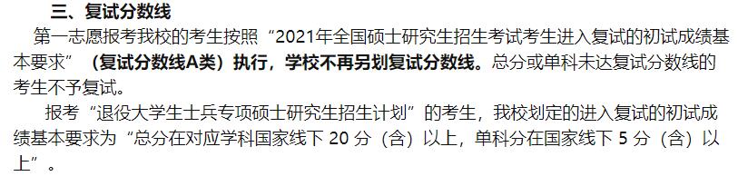 2021考研分数线：安徽医科大学复试分数线_复试时间_国家线公布！